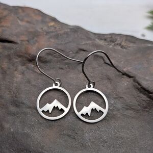 Silver Mountain Earrings